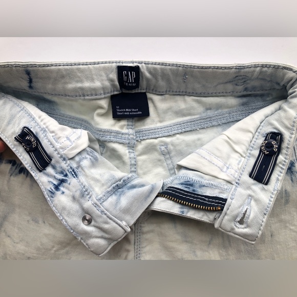 Gap Girls Stretch Midi Short Shorts Size 12 - Picture 3 of 9